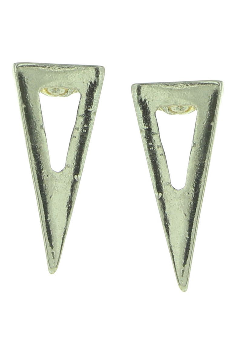 Rosa Dainty Arrow Stud Earrings, Main, color, GOLD