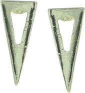 OLIVIA WELLES Rosa Dainty Arrow Stud Earrings