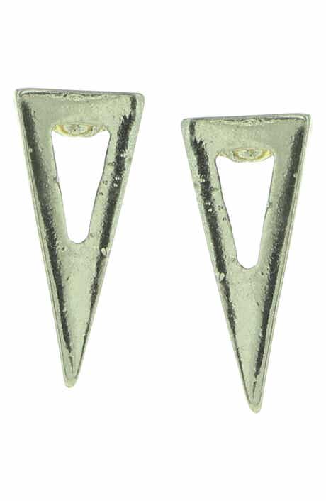 Rosa Dainty Arrow Stud Earrings