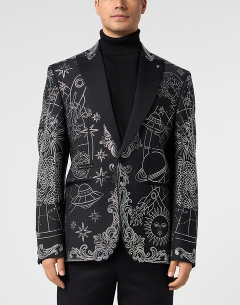 Blazer Stones Zodiac Men