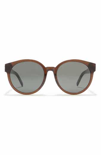 Saint Laurent 55mm Modified Round Sunglasses