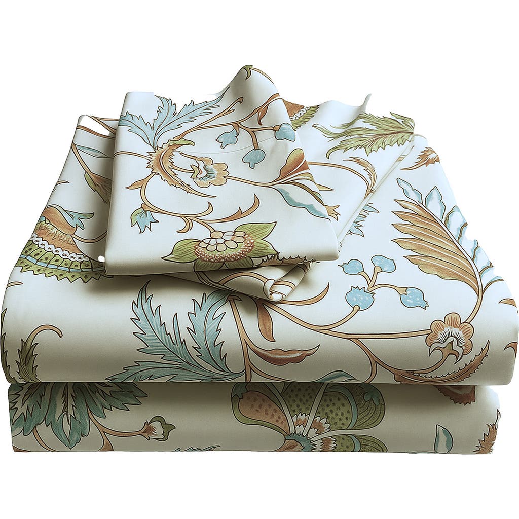 Azores Home 300 Thread Count Organic Cotton Sateen Sheet Set