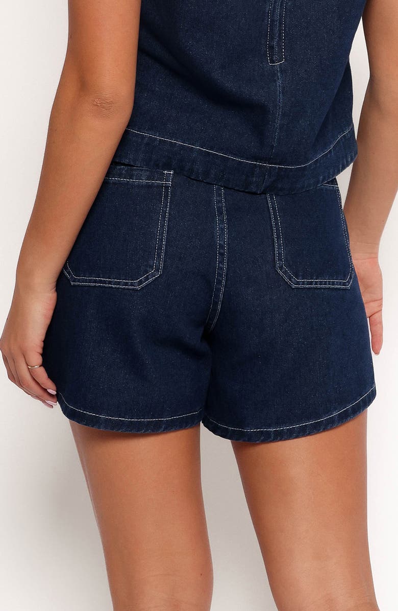 Petal & Pup Levi Denim Shorts, Alternate, color, Dark Denim