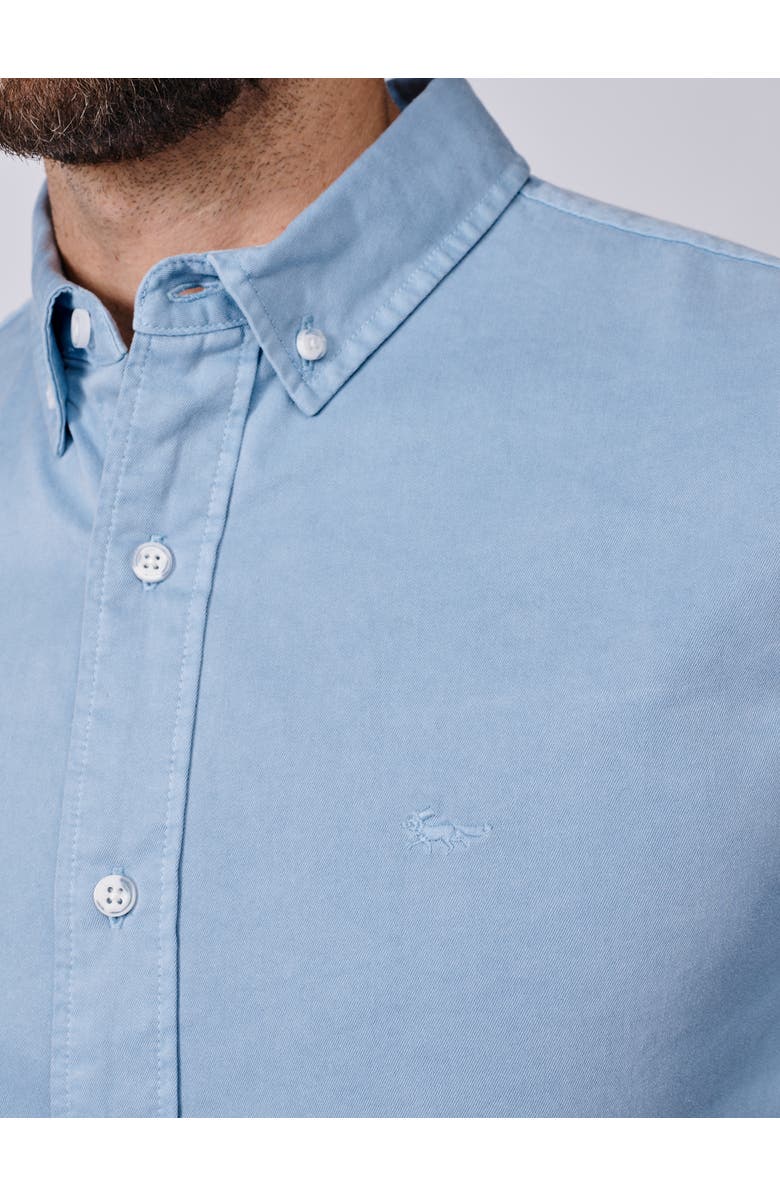 Aubin Hessle Long Sleeve Relaxed Fit Shirt, Alternate, color, Pale Blue