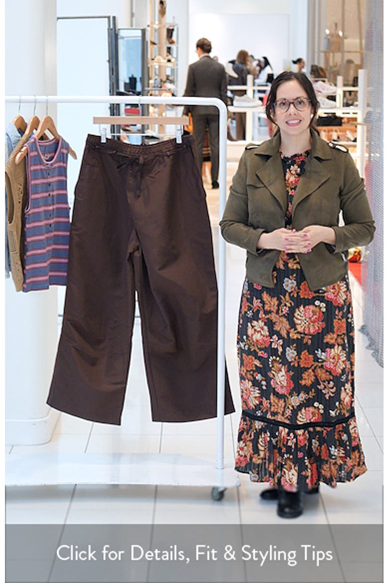 Signora Tie Waist Wide Leg Pants video