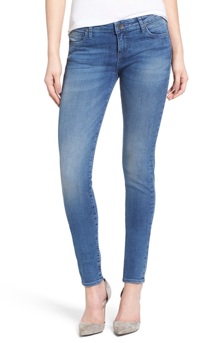KUT from the Kloth Mia Stretch Skinny Jeans, Main, color, 