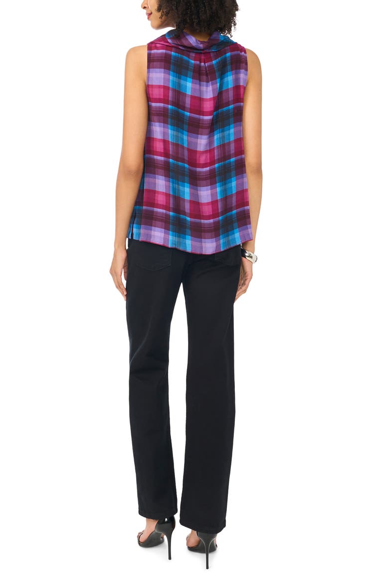 Cowl Neck Top, Alternate, color, CRISP MERLOT
