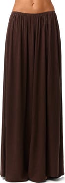 Naked Wardrobe Cotton & Linen WIde Leg Pants