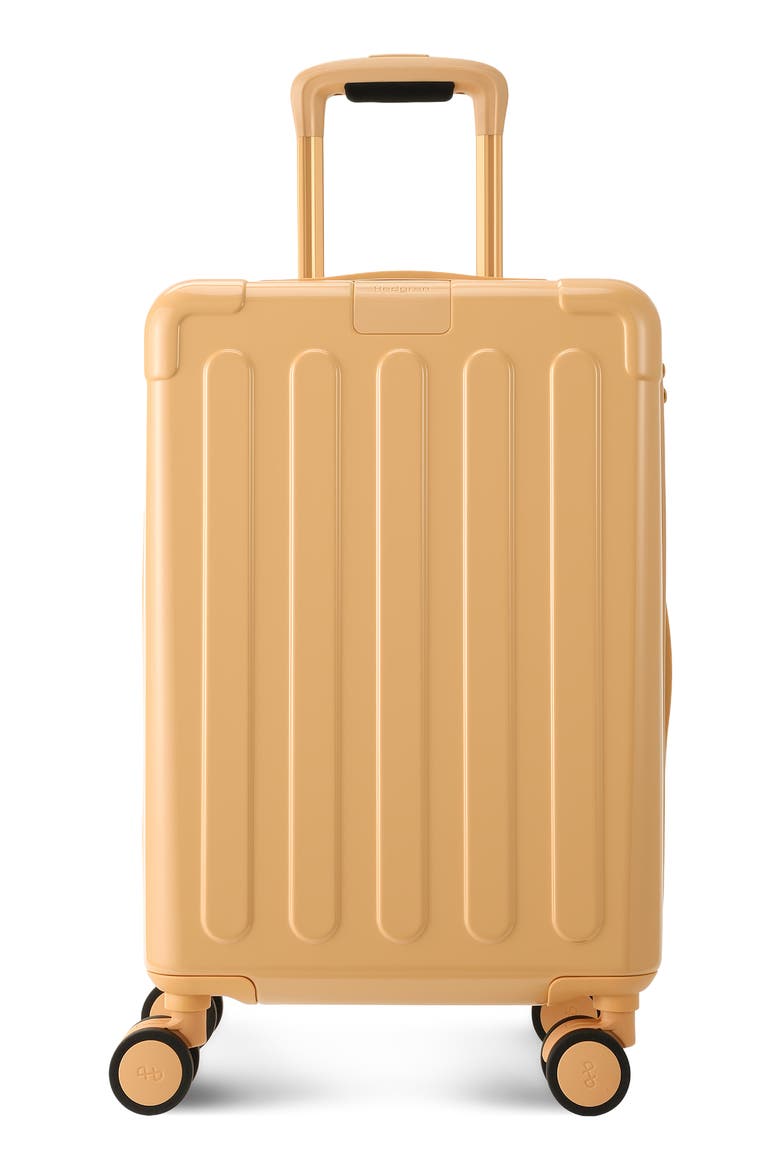 Nostos Glossy Spinner Carry-On, Main, color, NECTAR