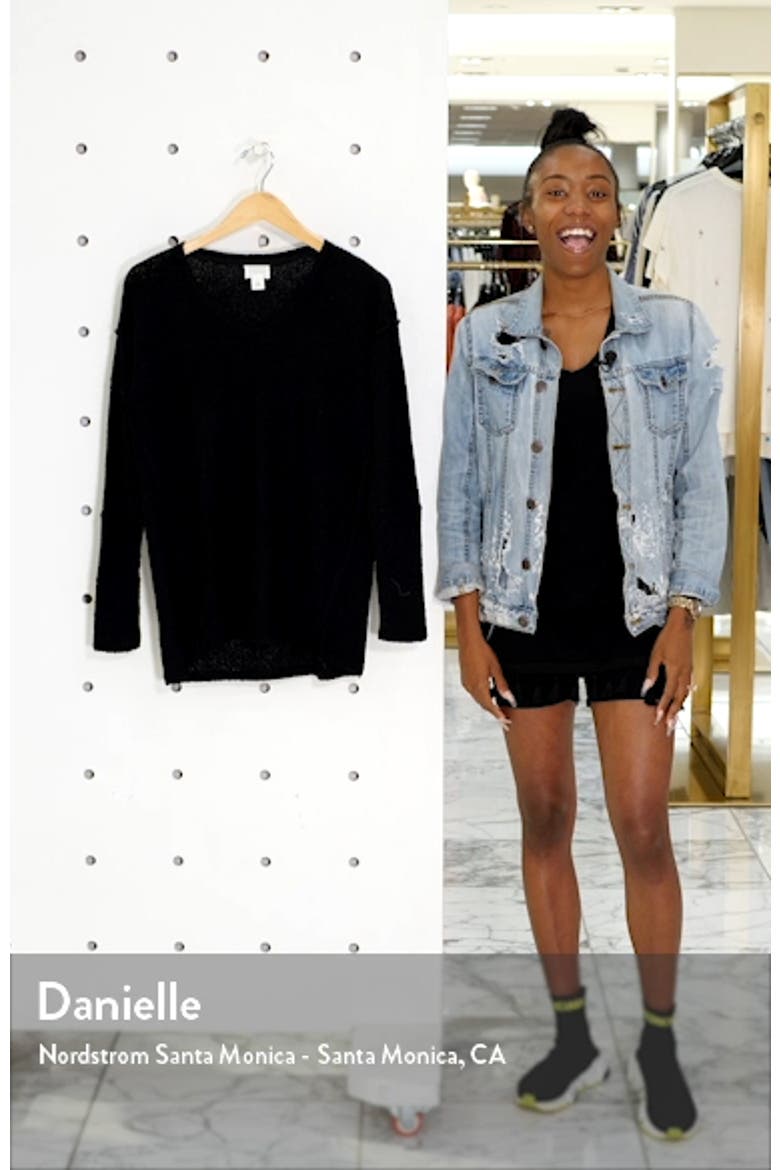 Bouclé Tunic Sweater video