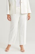 KASPER Flat Front Slim Pants