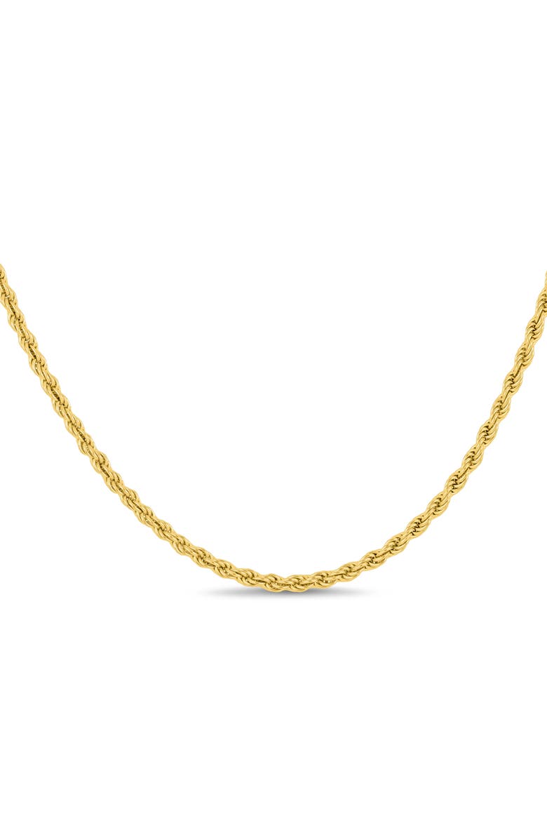 Bony Levy 14K Gold Rope Chain Necklace, Alternate, color, 14K Yellow Gold