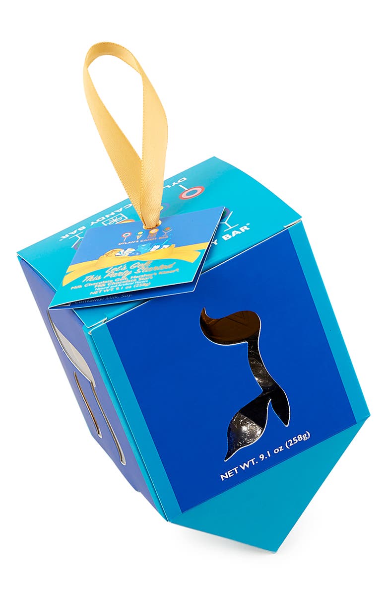 Dylan's Candy Bar 2-Pack Dreidel Chocolate Box, Main, color, 