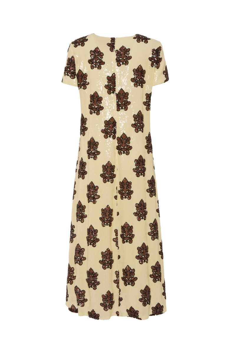 La DoubleJ Swing Dress, Alternate, color, Herald Paillettes Pink