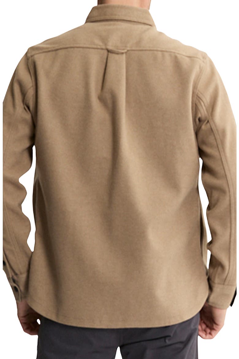 Knit Shirt Jacket, Alternate, color, KHAKI
