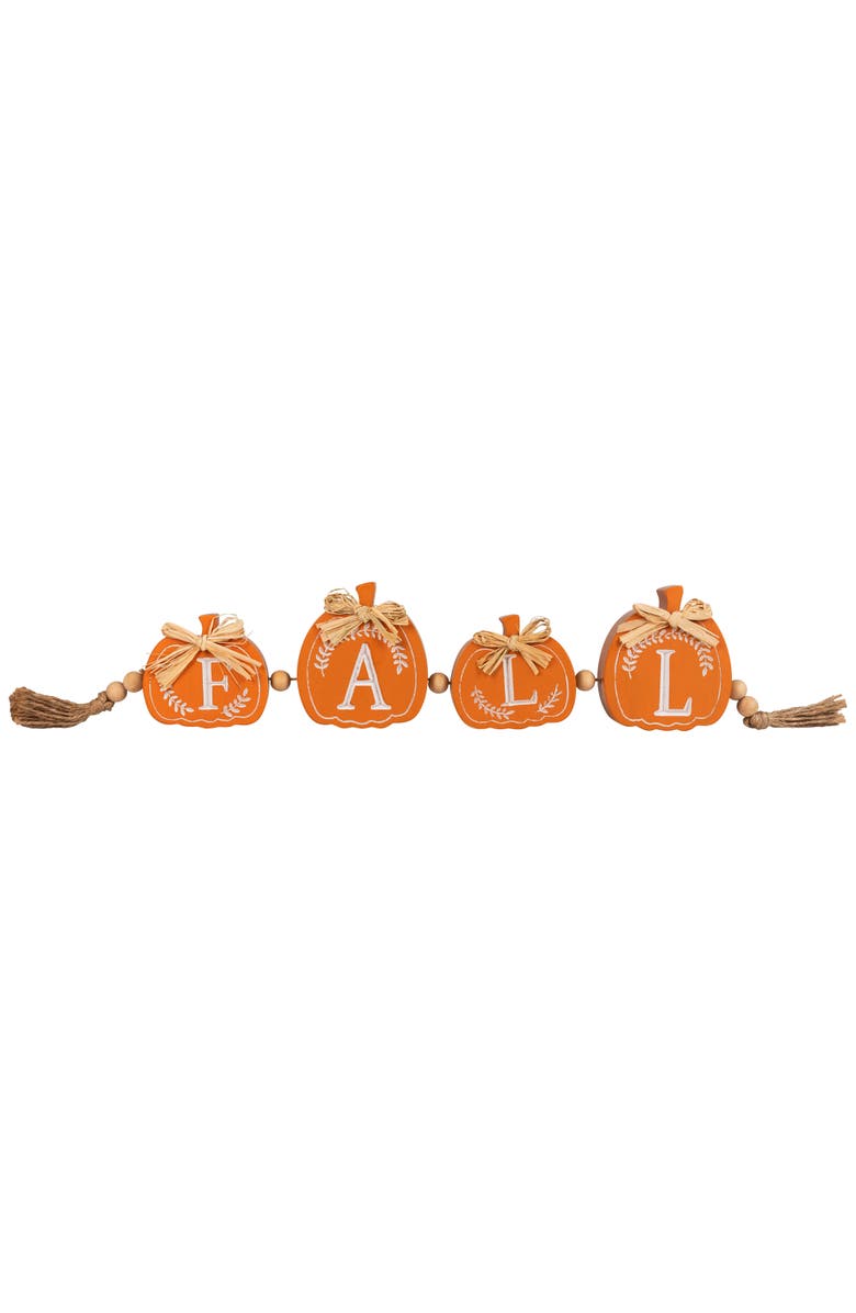 Northlight Mini Pumpkins Wooden Fall Harvest Sign - 22", Main, color, 