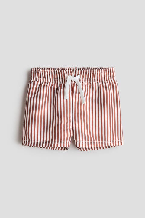 Patterned Swim Shorts