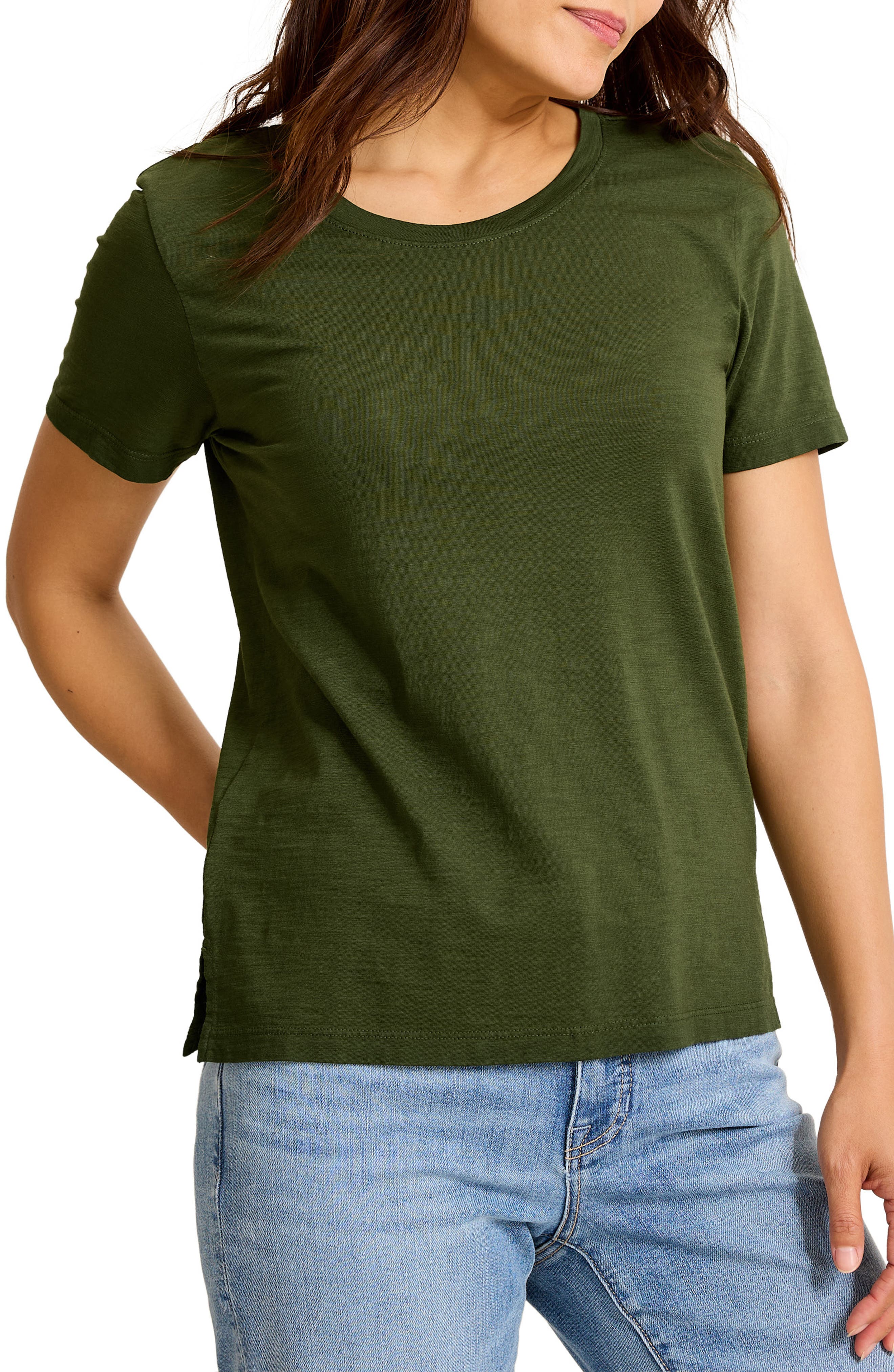 Indigo Palms Cotton T-Shirt