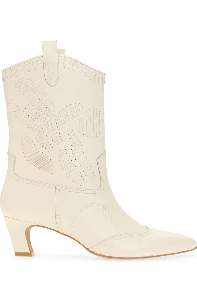 Dolce Vita Tavla Western Boot, Alternate, color, Platinum Distressed Leather