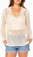 Roxy Summer Nights Open Stitch Hooded Tunic