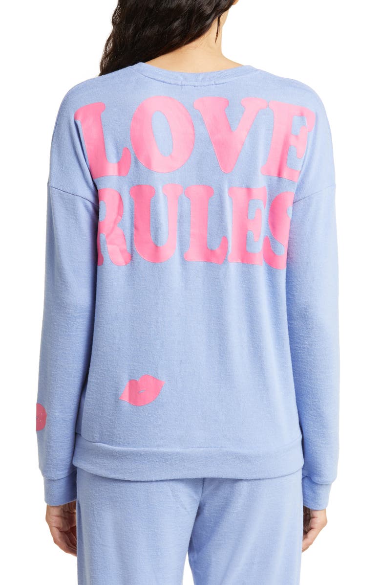 PJ Salvage Trust Peachy Jersey Lounge Shirt, Alternate, color,