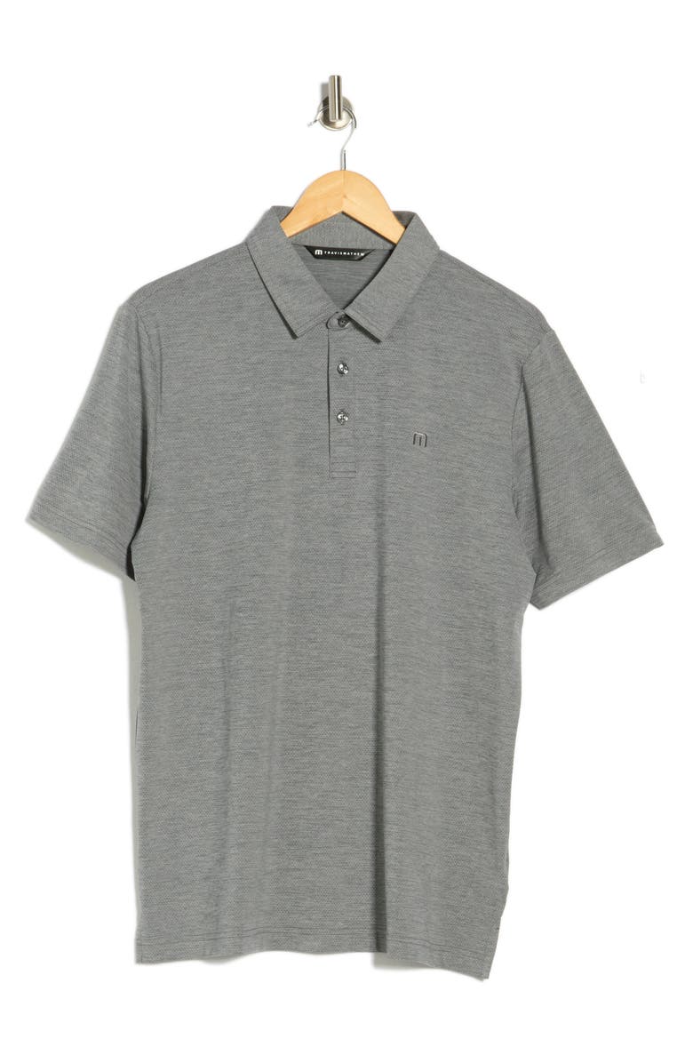 TravisMathew Your Court Polo, Alternate, color, Heather Quiet Shade