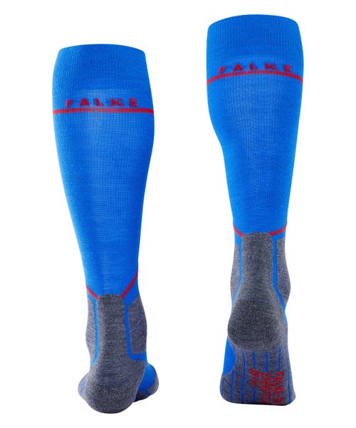 Falke Sk4 Advanced Compression Light Ski Socks In Blue