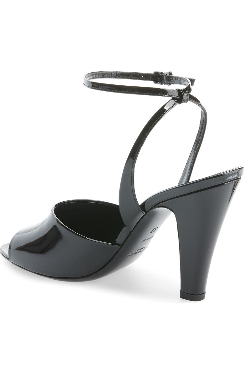 Saint Laurent Scandale Ankle Strap Sandal, Alternate, color,