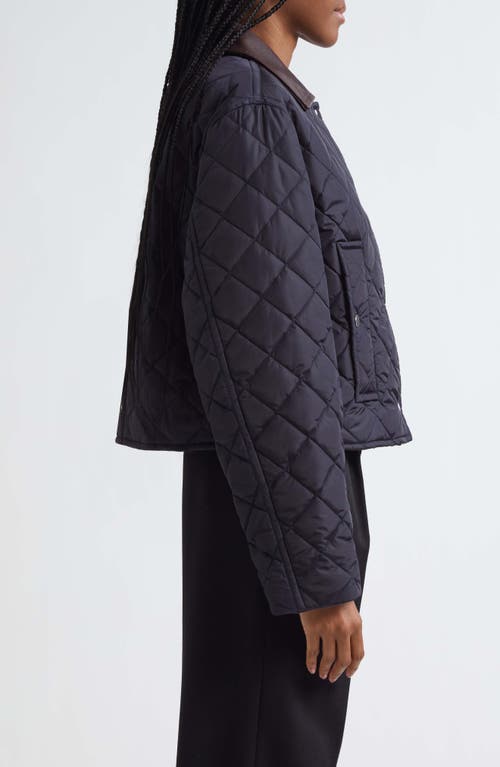 A.l.c . Henri Quilted Jacket In Blue