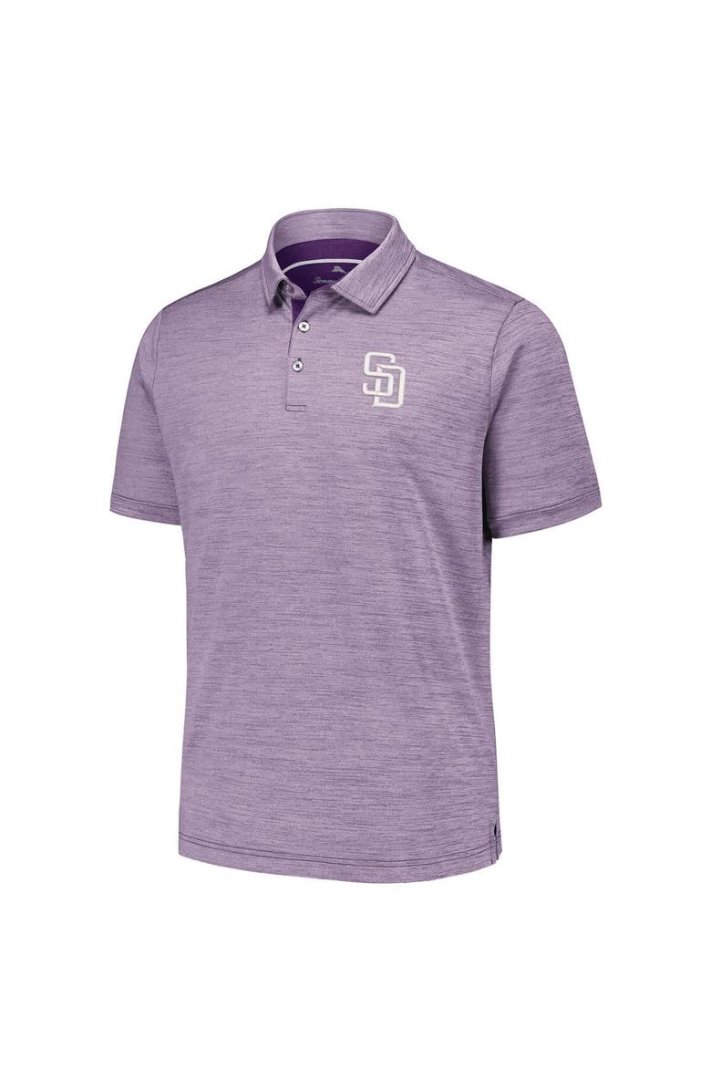 Tommy Bahama Men's Tommy Bahama Purple San Diego Padres Sport San Raphael Island Zone Polo, Alternate, color, Purple