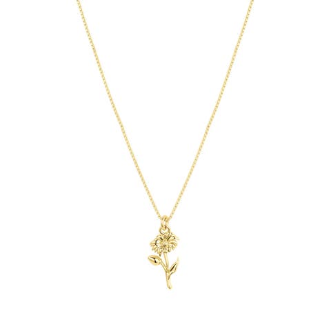 Elsie Birth Flower Necklace
