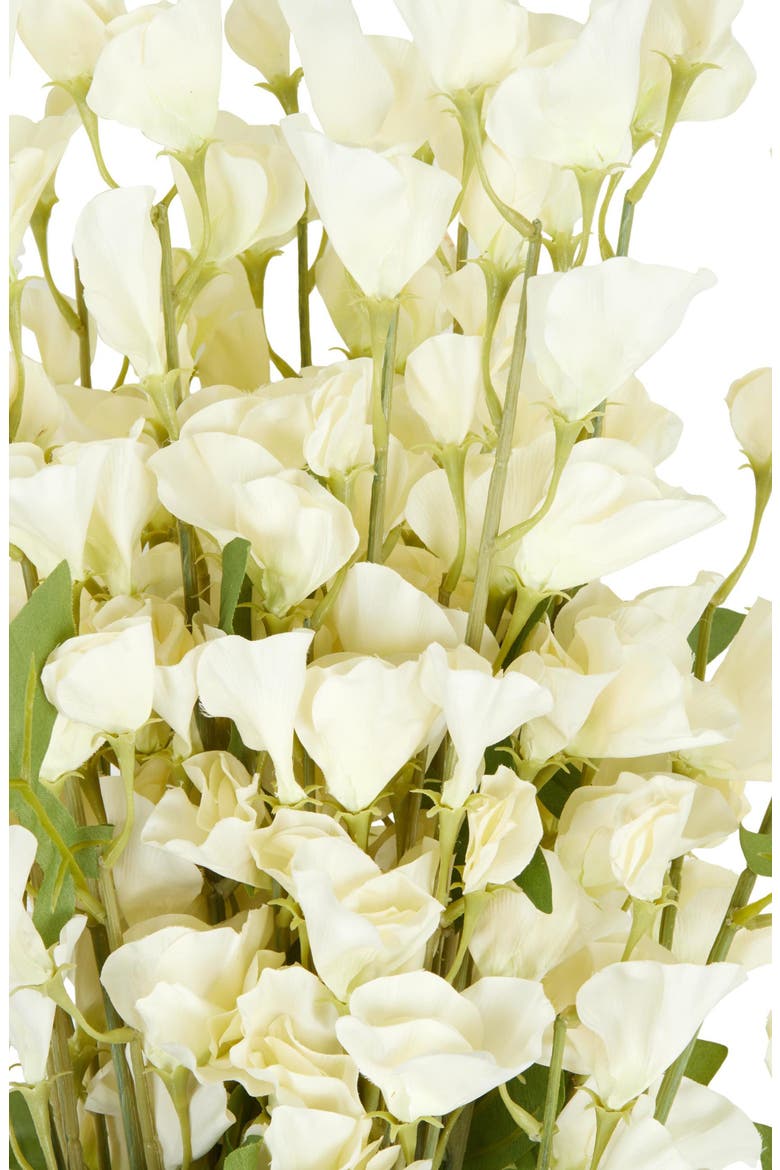 Set of 12 Sweet Pea Artificial Flowers, Alternate, color, WHITE