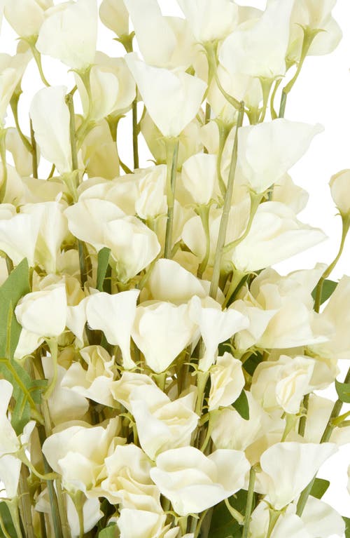 Sonoma Sage Home Set Of 12 Sweet Pea Artificial Flowers In White