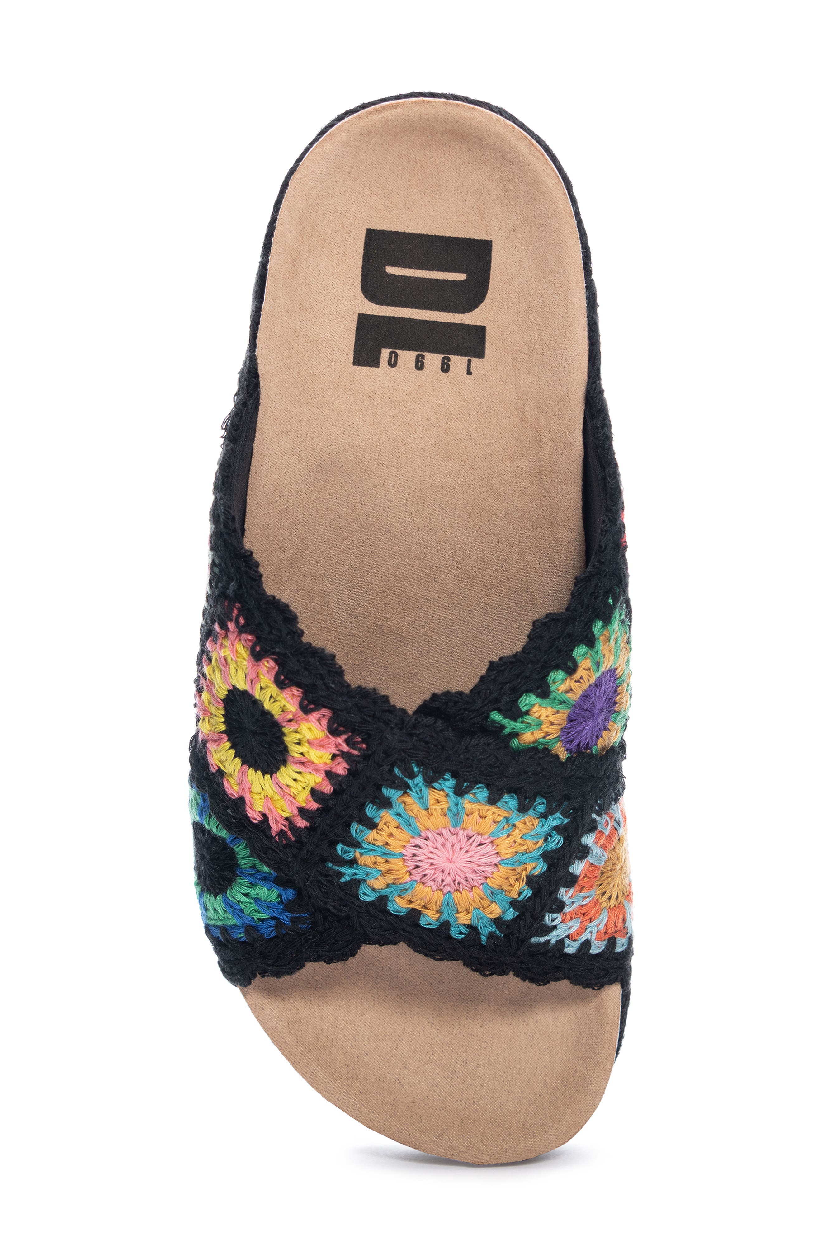 Dirty Laundry Tacoma Crochet Slide Sandal, Alternate, color, 