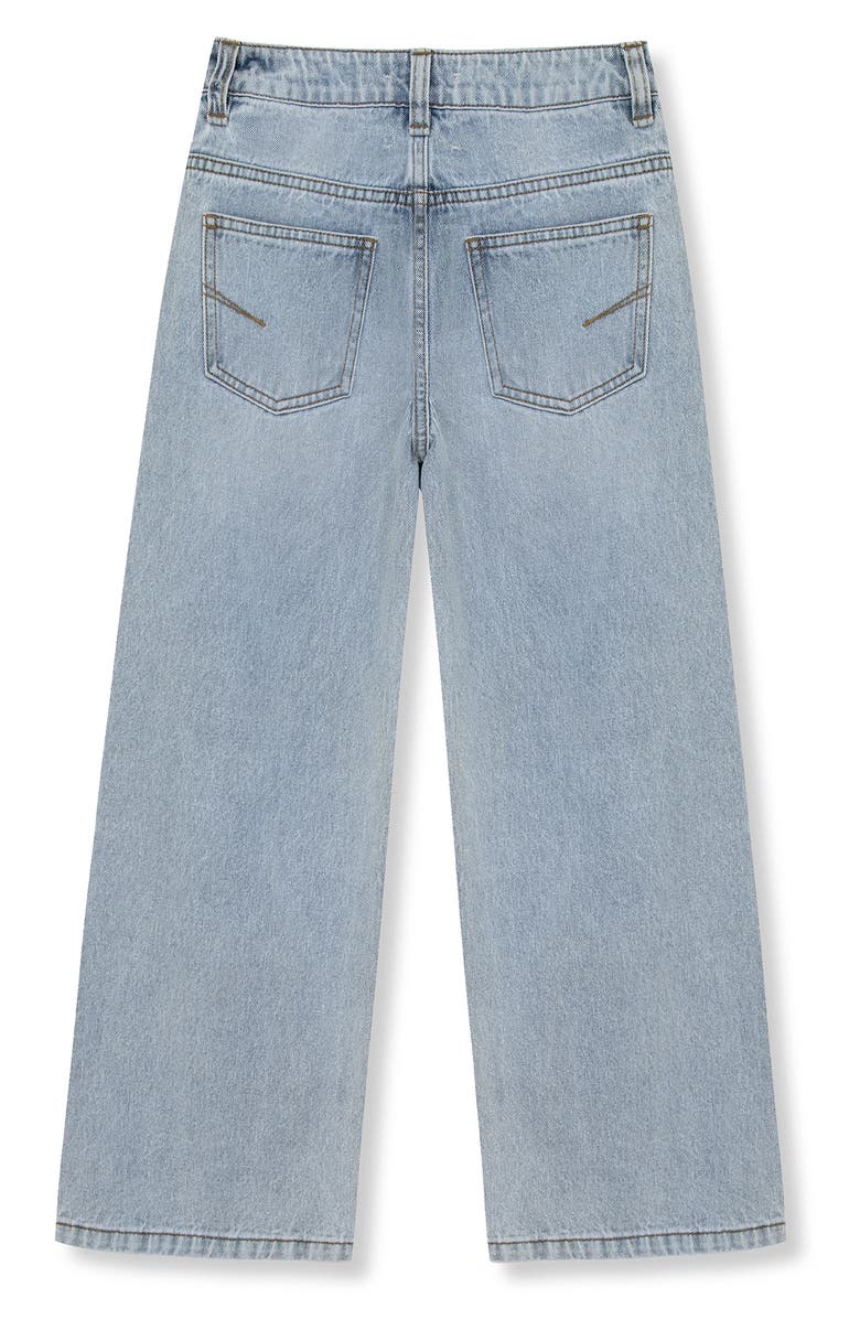 Habitual Kids Kids' Ripped Wide Leg Jeans, Alternate, color,