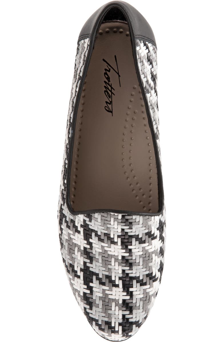 Trotters Liz Flat, Alternate, color, Blk Multi
