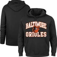 '47 Men's '47  Black Baltimore Orioles Big & Tall Velocity Fleece Pullover Hoodie