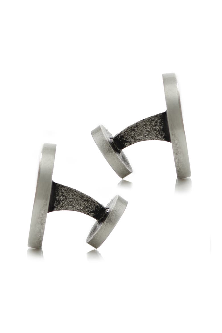 Dadalorian Cuff LInks, Alternate, color, SILVER
