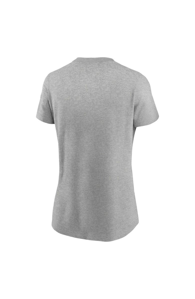 Nike Women's Nike Heathered Gray Los Angeles Rams Super Bowl LVI Champions Confetti T-Shirt, Alternate, color, 