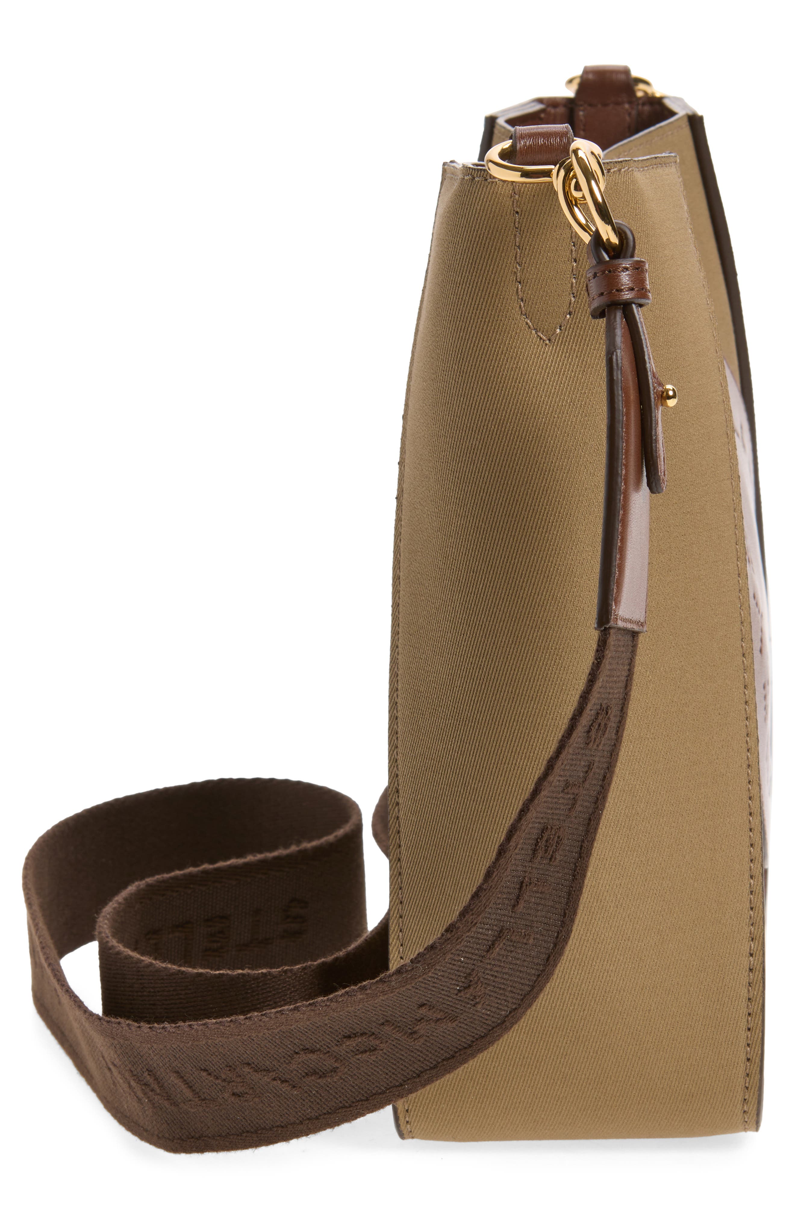 Logo Square Crossbody Bag, Alternate, color, TRUFFLE