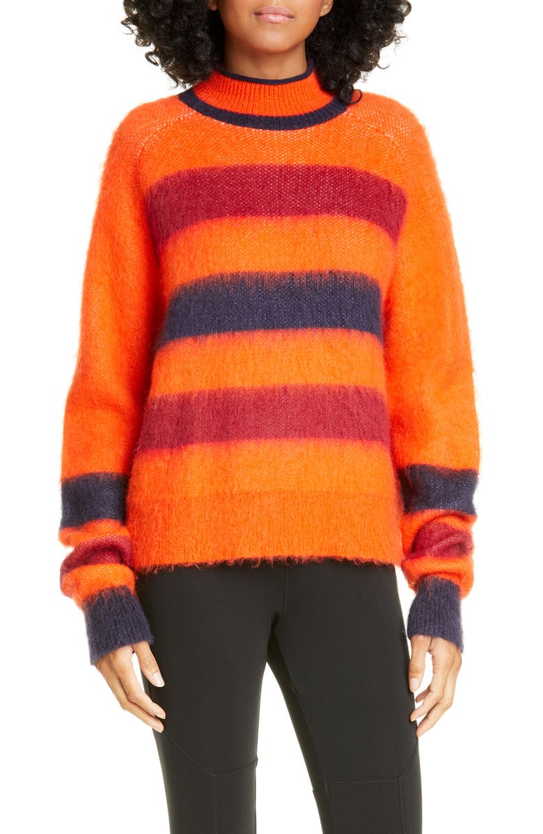 Proenza Schouler White Label Stripe Sweater, Main, color, 