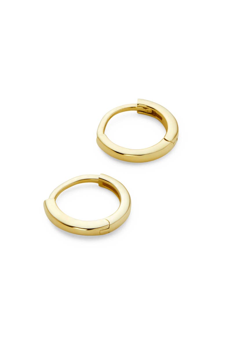Ana Luisa Gold Huggie Hoop Earrings, Main, color, Gold