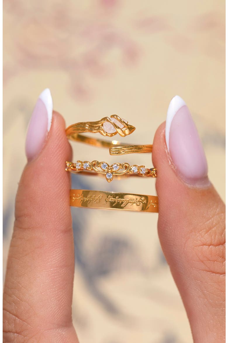 Lord of the Rings Elven Ring, Alternate, color, GOLD