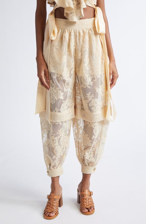 Hypnotic Lace Harem Pants