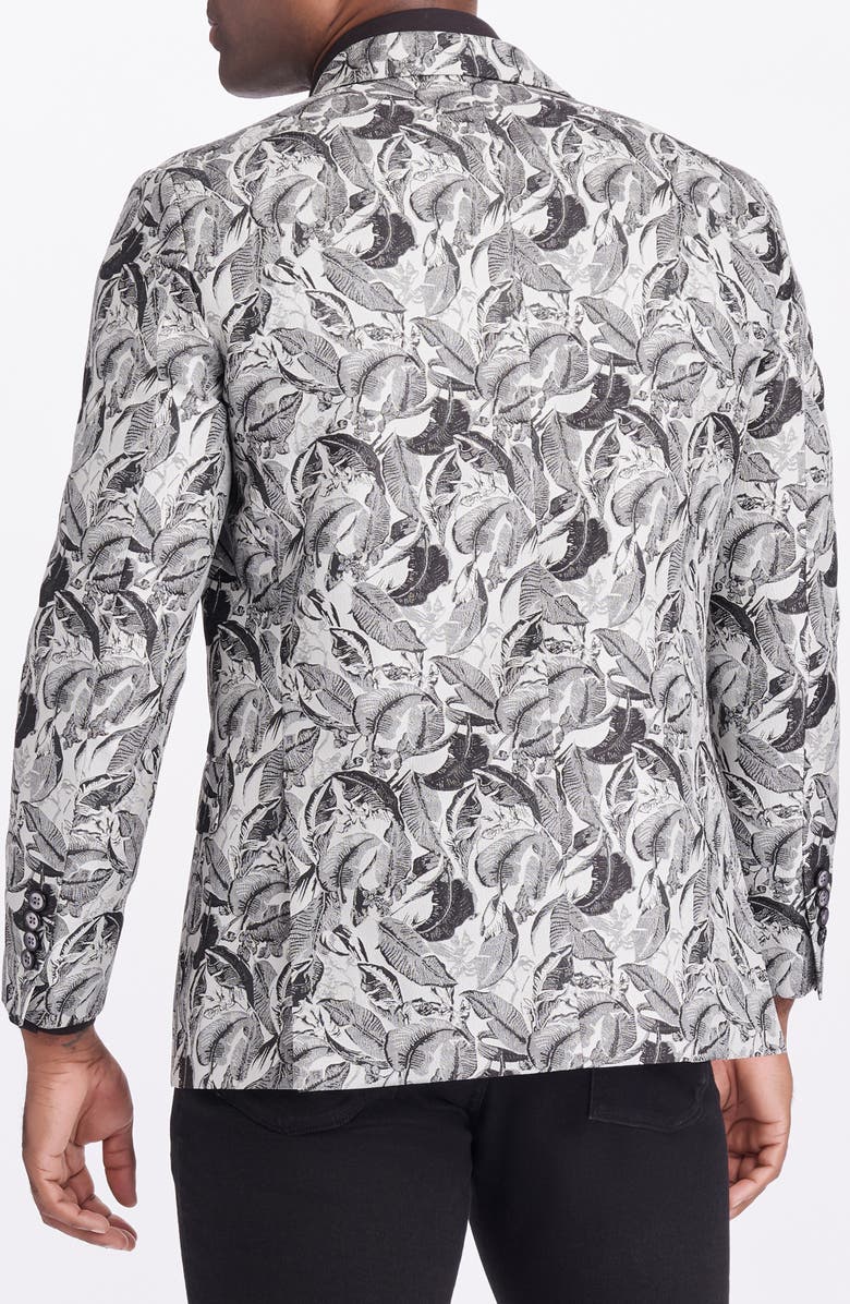 Robert Graham Goldkey Woven Blazer, Alternate, color, Silver