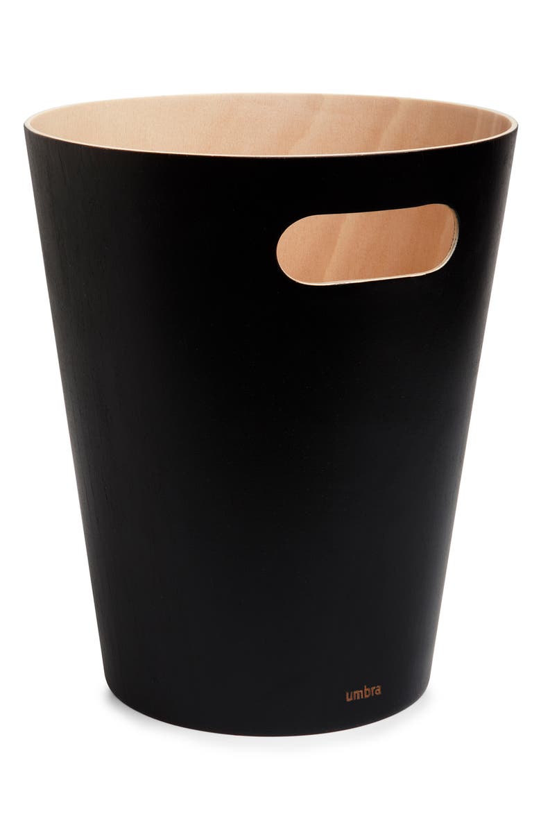 Umbra Woodrow Trash Bin, Main, color, 