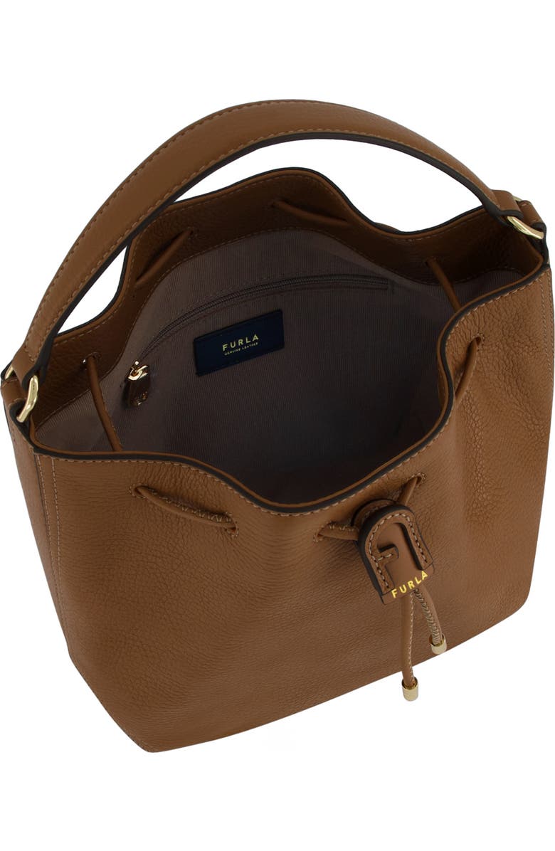 Furla Atena Leather Bucket Bag, Alternate, color,