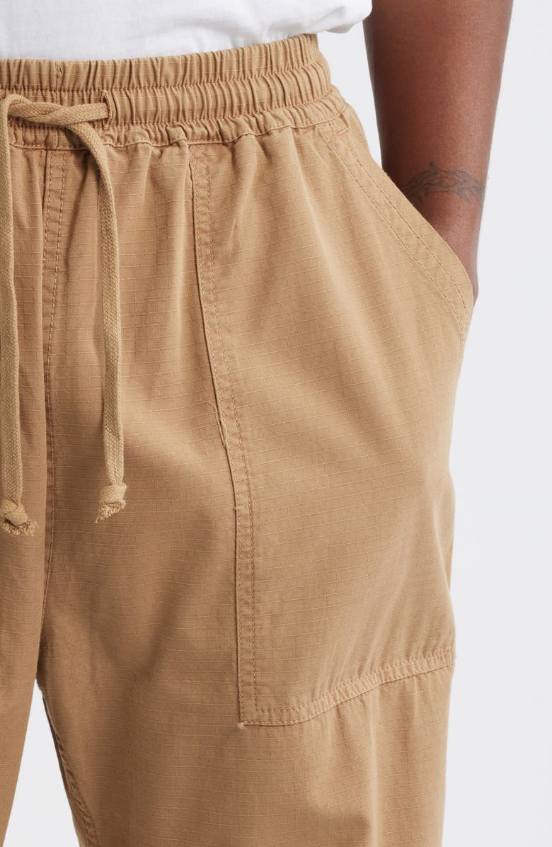 Service Works Organic Cotton Canvas Drawstring Chef Pants, Alternate, color, Pale Khaki