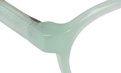 Eyebobs Board Stiff 43mm Round Reading Glasses In Milky Green