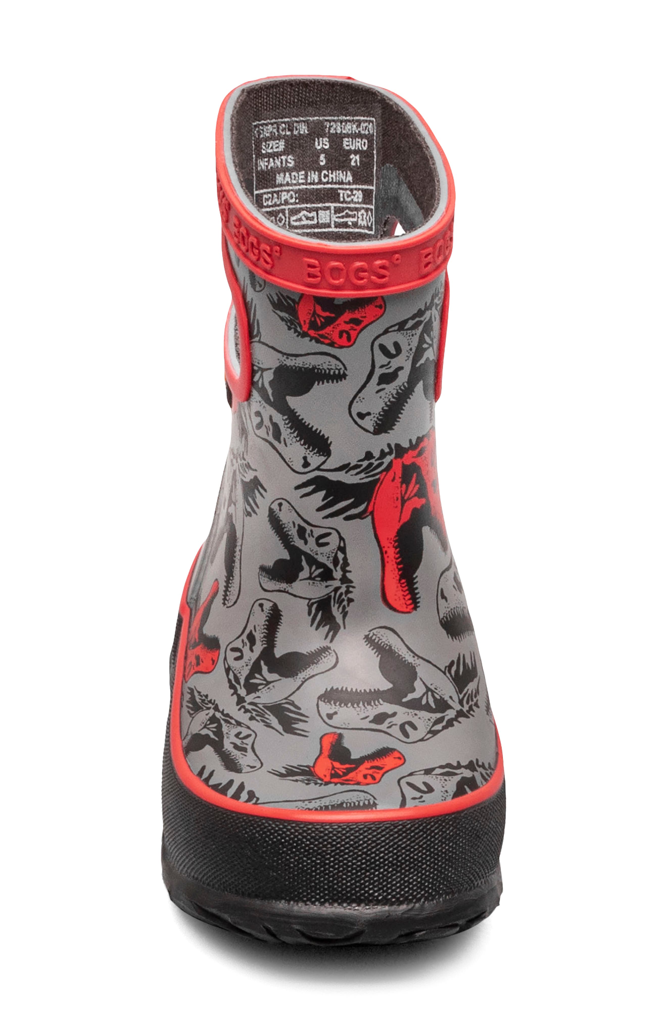 Bogs Skipper Cool Dinos Waterproof Rain Boot, Alternate, color, 